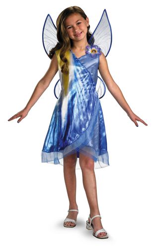 Disney Officiel Deluxe Deguisement Fée Clochette avec Ailes de Fée