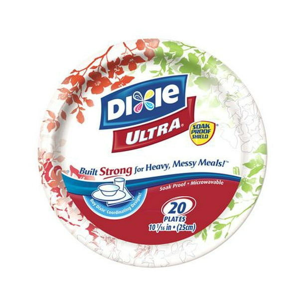 Dixie 10 1/16" Ultra Paper Plates Walmart.ca