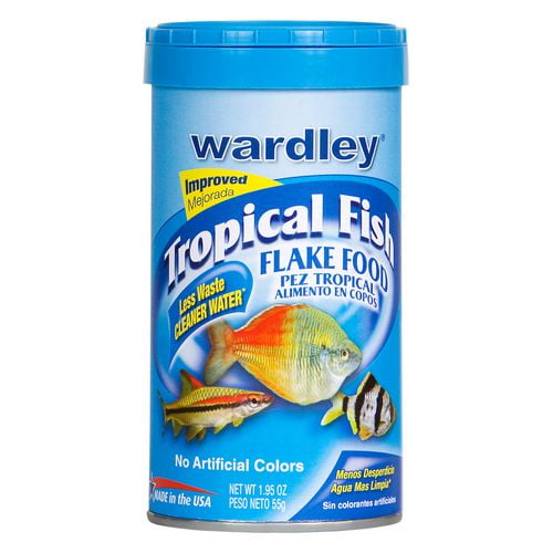Nourriture en flocons pour poissons tropicaux de Wardley 55g