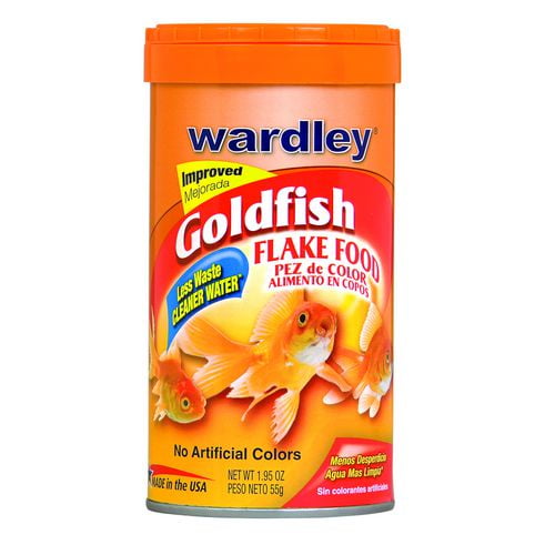 Nourriture en flocons pour poissons rouges de Wardley