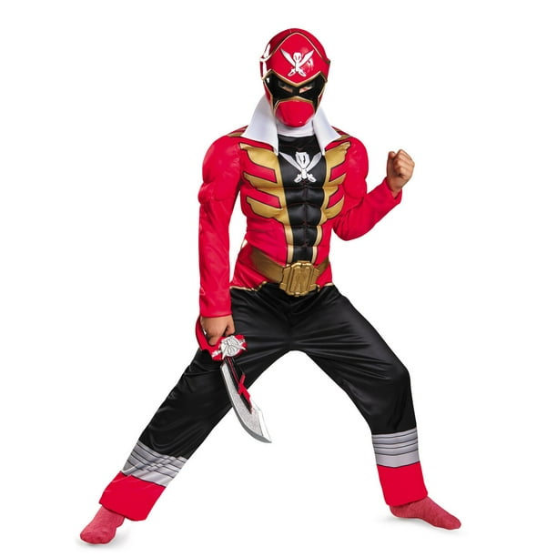 Ranger Rouge Costume D' Enfant