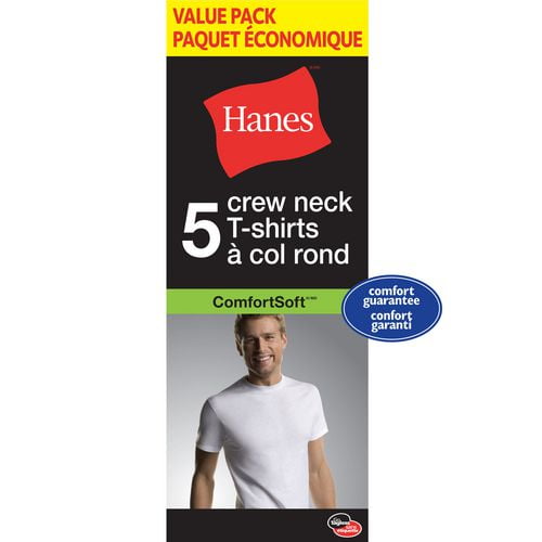 Paquet de 5 t-shirts Hanes à col rond