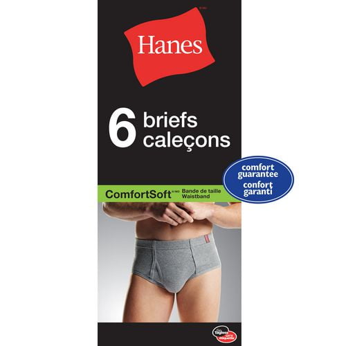 NEW Hanes 6 Pack Men's Tagless Boxer Briefs Soft & Breathable Comfort Size  Small