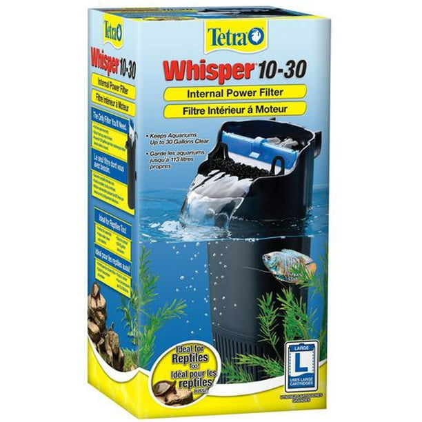 Filtre d'alimentation interne Tetra Whisper 10-30 pour aquariums