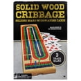 thumbnail image 1 of Cardinal Games - Cribbage pliable en bois massif, 1 of 5