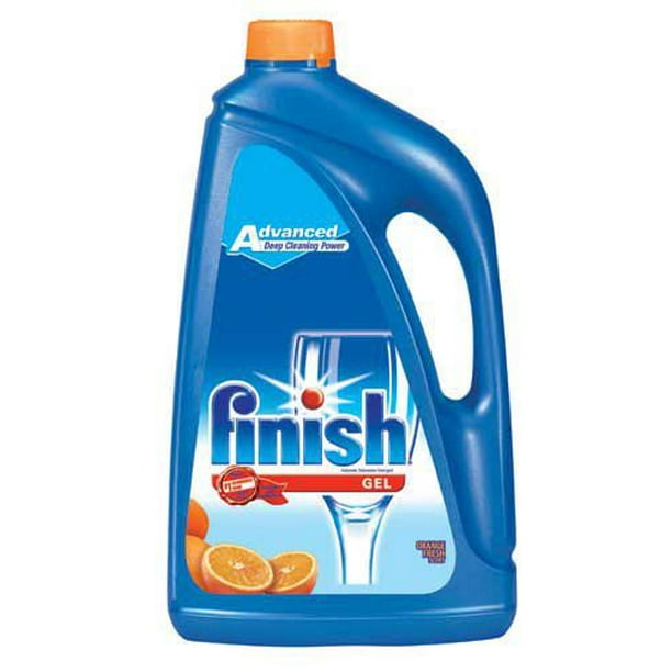 Finish Auto Dishwashing Gels 1.6L - Orange