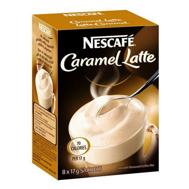 Nescafé Latte Caramel 8x17g Nescafé Latte Caramel