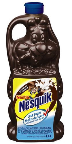 Nestlé Nesquik Less Sugar Chocolate Syrup Walmart Canada