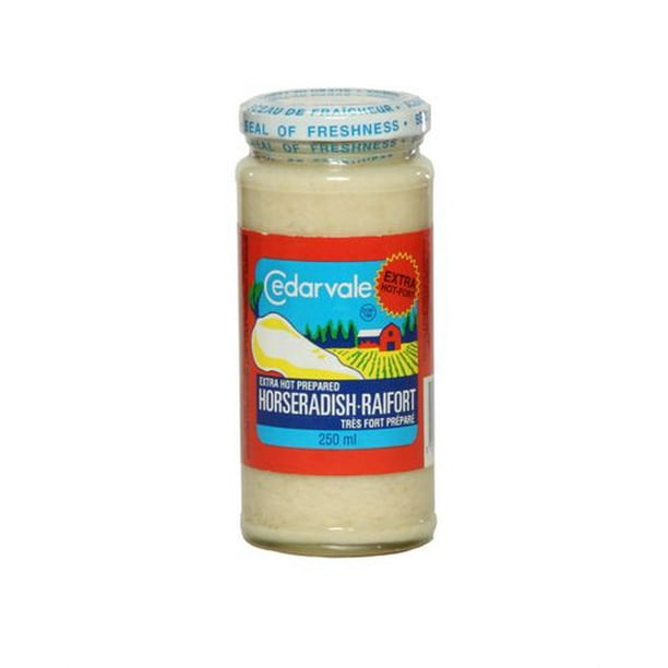 Cedarvale Extra Hot Prepared Horseradish, 250 mL Walmart.ca