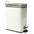 thumbnail image 1 of 5 L Step Garbage Can - White, 1 of 1