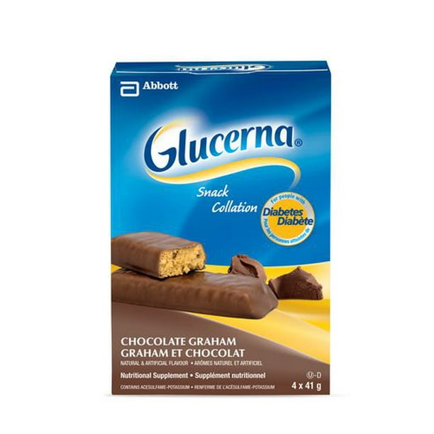 Glucerna Barres nutritives - Graham et chocolat