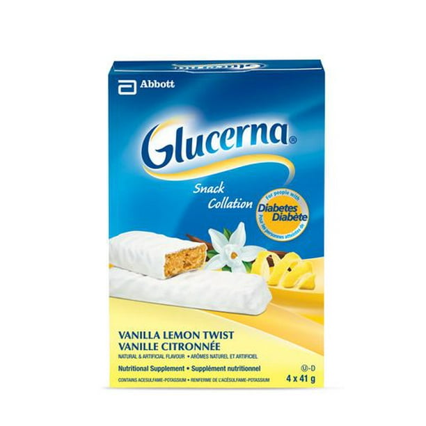 Glucerna Barres nutritives - Vanille citronnée