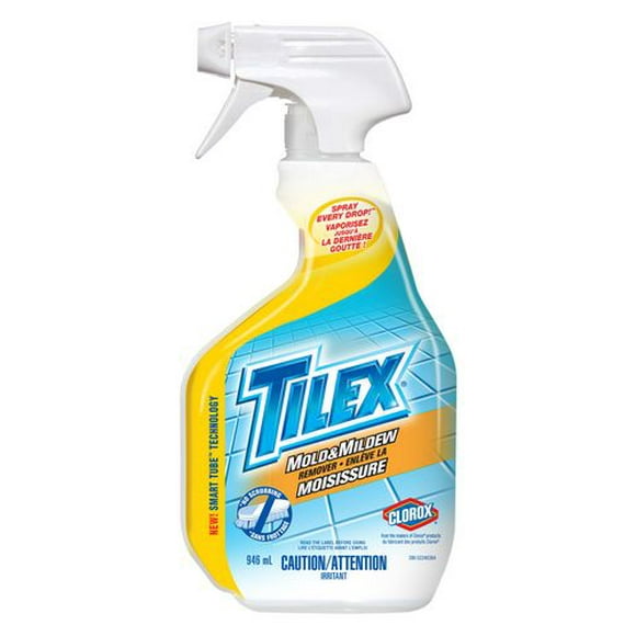 Tilex Mold and Mildew Remover Spray, 946mL, For indoor and outdoor use