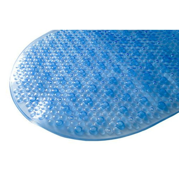 Tapis de bain Mainstays à motif de bulles en bleu