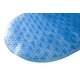 Tapis de bain Mainstays à motif de bulles en bleu – image 1 sur 1