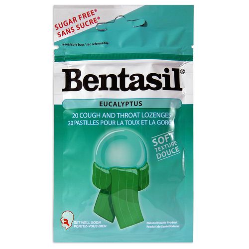 Bentasil Pastilles - Eucalyptus Pastille pour la toux et la gorge