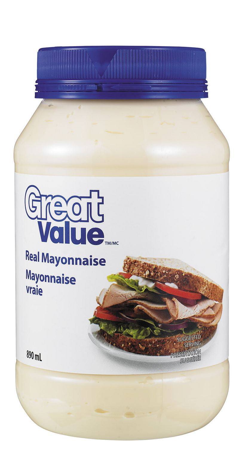 Great Value Real Mayonnaise Walmart Canada