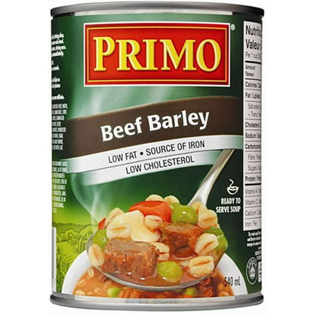 Soupe bœuf et orge de Primo 540 ml