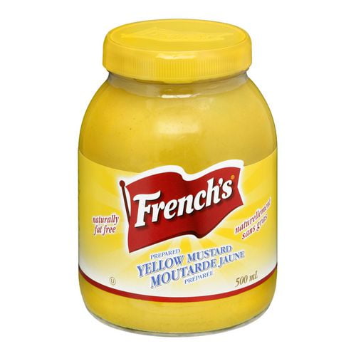 Frenchs Yellow Mustard Jar 500 mL Walmart Canada