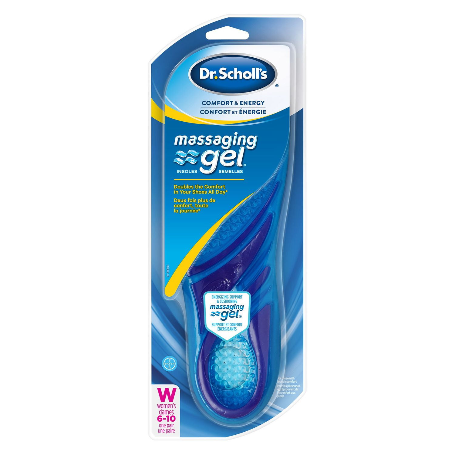 Dr.Scholl's® Massaging Gel® Insoles - Women | Walmart Canada