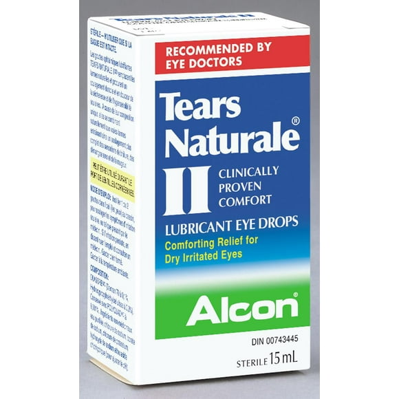 Tears Naturale II Lubricant Eye Drops, 15 mL