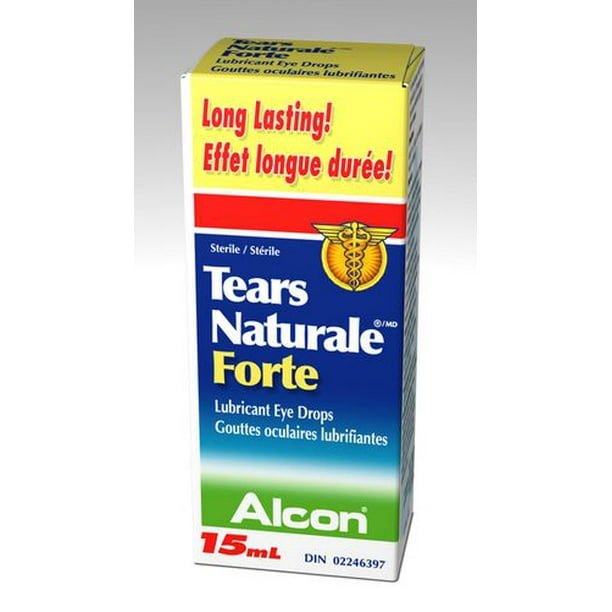 Gouttes lubrifiants Tears Naturale pour les yeux 15 ml