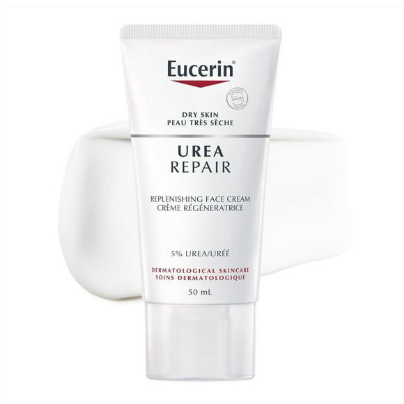 EUCERIN Replenishing Face Creme Day 5% Urea for Dry Skin to Very Dry Skin | Face, 50mL