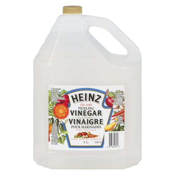Heinz Pickling Vinegar, 4L Walmart.ca