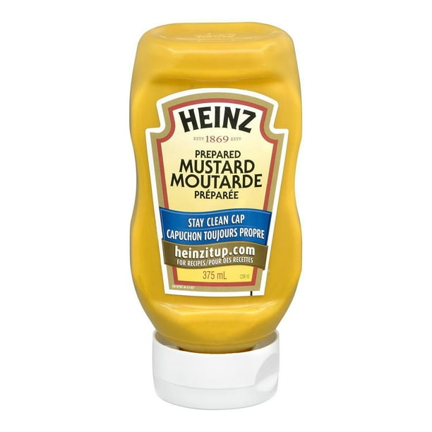 Heinz Yellow Mustard, 375mL - Walmart.ca