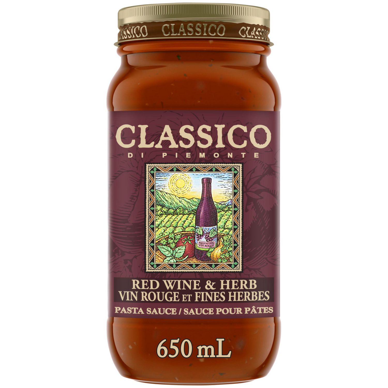 Classico Di Piemonte Red Wine & Herb Pasta Sauce | Walmart Canada