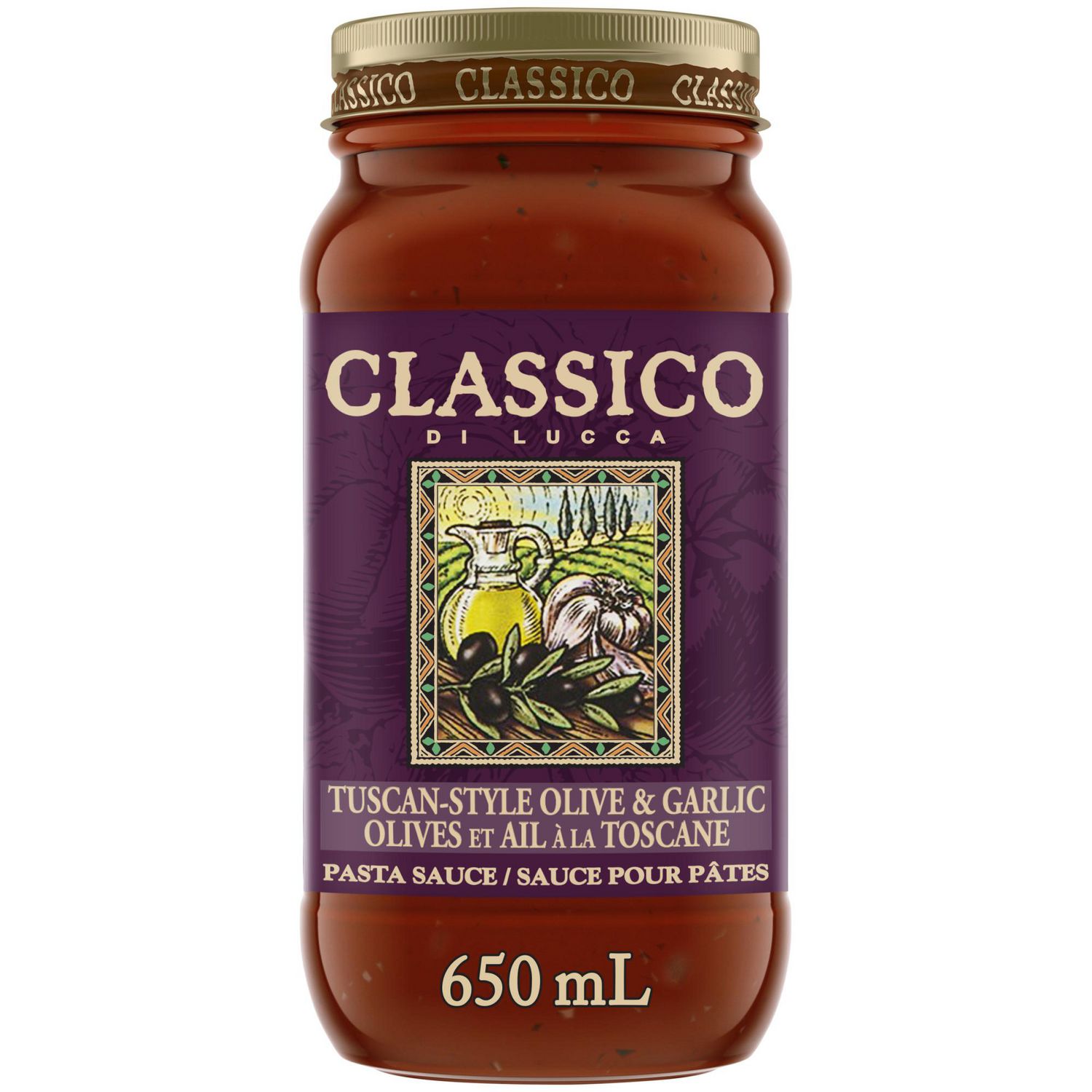 Classico Di Lucca Tuscan-Style Olive & Garlic Pasta Sauce | Walmart Canada