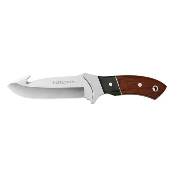 Couteau à lame fixe avec crochet Winchester - PakkawWood