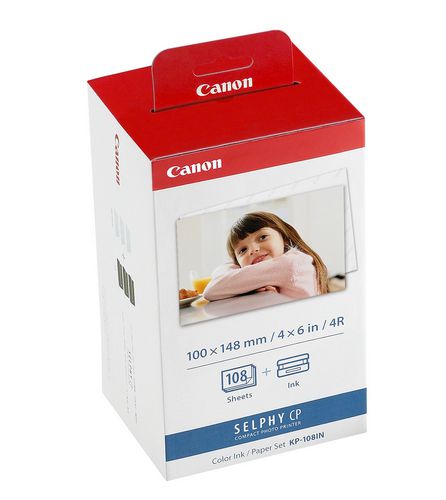 Ink Cartridge / Photo Paper Input Tray /Bag Box for Canon KP-108IN Selphy  CP1300
