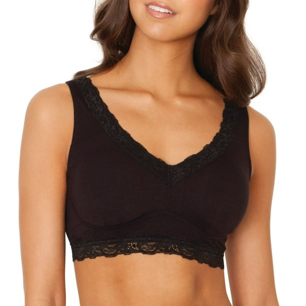 Fruit of the Loom Women's Lace Trimmed Super Soft Sleep Bra 