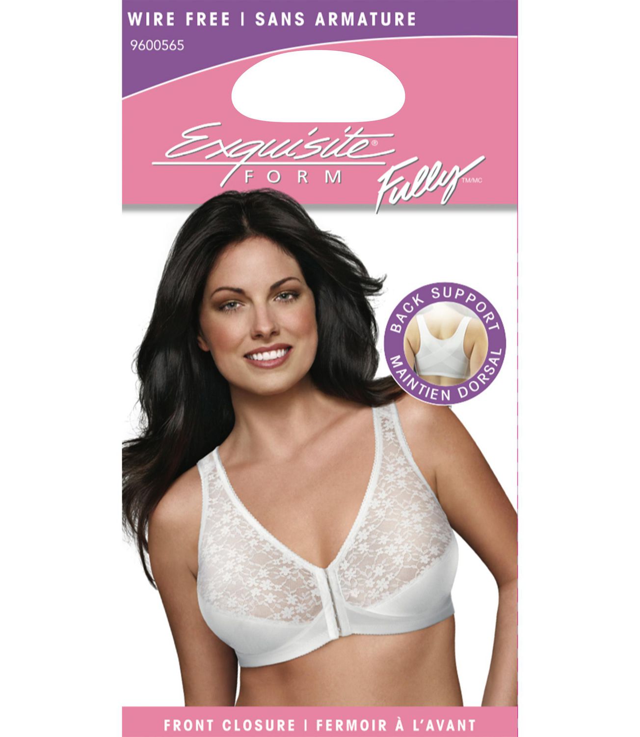 Exquisite Form #9600565 FULLY Full-Coverage Posture Bra, Wire-Free