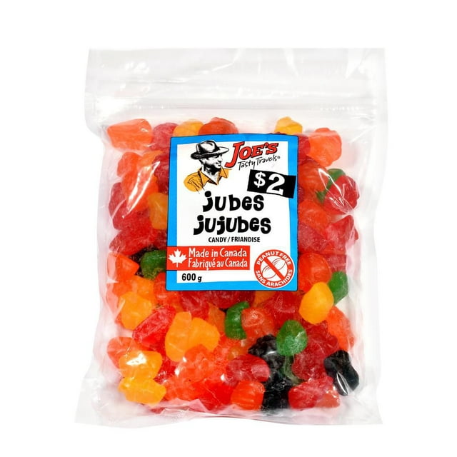 Joe’s Tasty Travels Jubes Candy, 600 g