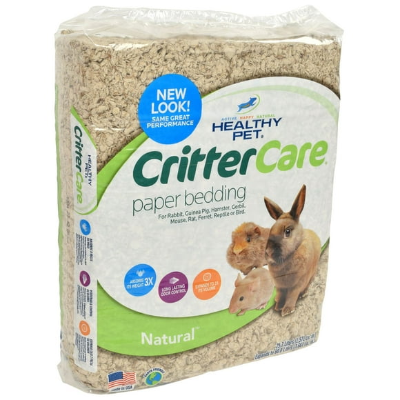 CritterCare Critter Care Natural Paper Bedding, 25.7 l