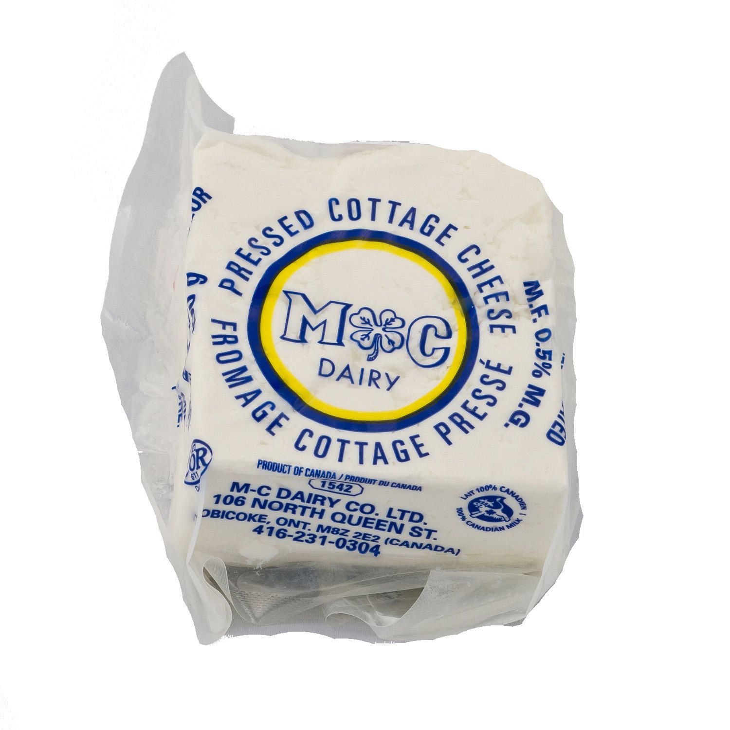 Mc Dairy 0 5 M F Pressed Cottage Cheese Walmart Canada