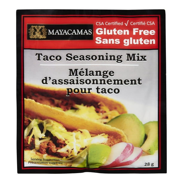 Mélange d'assaisonnement pour taco sans gluten de Mayacamas 28 g