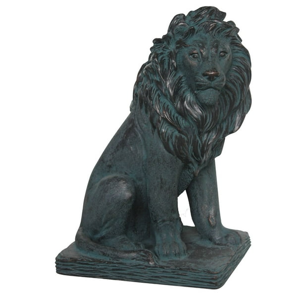 Statue lion majestueux d'Angelo Décor