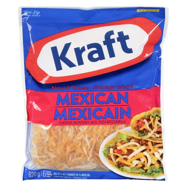 Kraft Natural Cheese Mexican Shreds