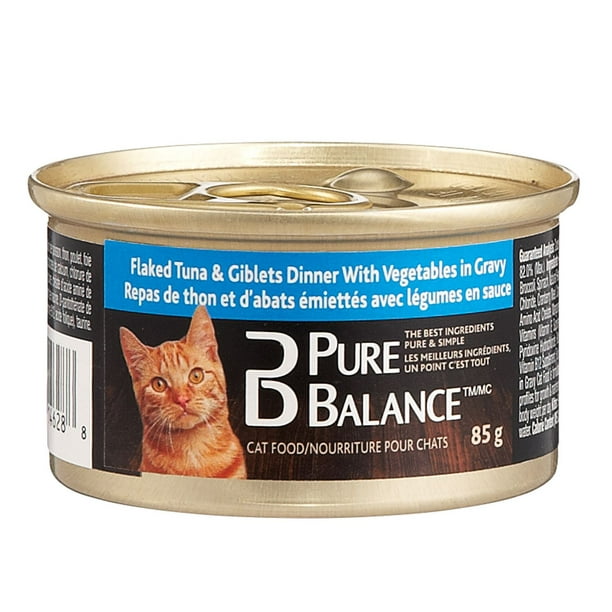 Pure Balance Nourriture humide pour chats de boeuf et abats aux légumes