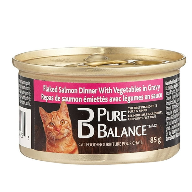 Pure Balance Nourriture humide pour chats de thon et abats aux légumes