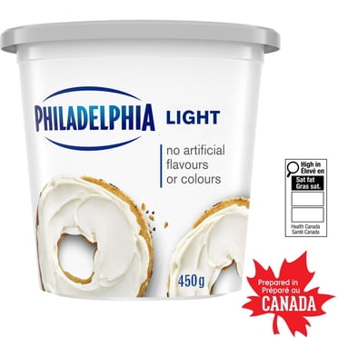 Philadelphia Light Cream Cheese Product, 450 g Tub
