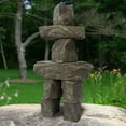 thumbnail image 2 of 34 inch Inukshuk Statue, 2 of 2