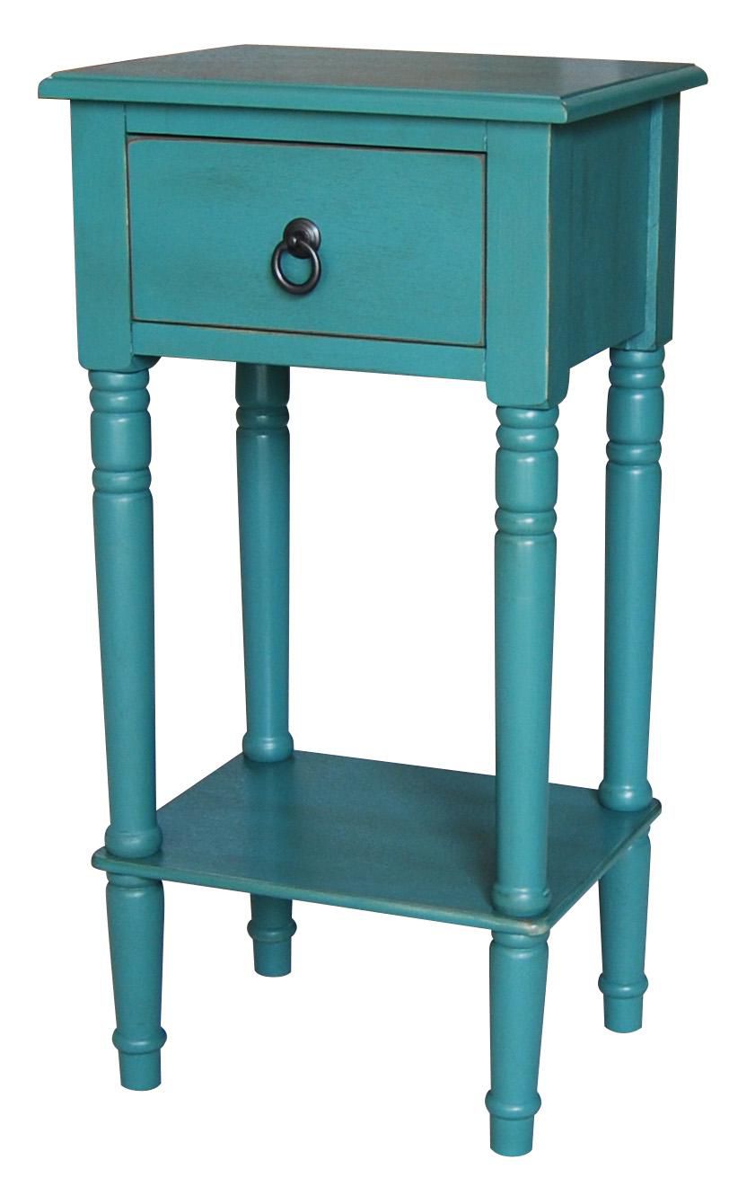 hometrends Antique Teal Accent Table Walmart Canada