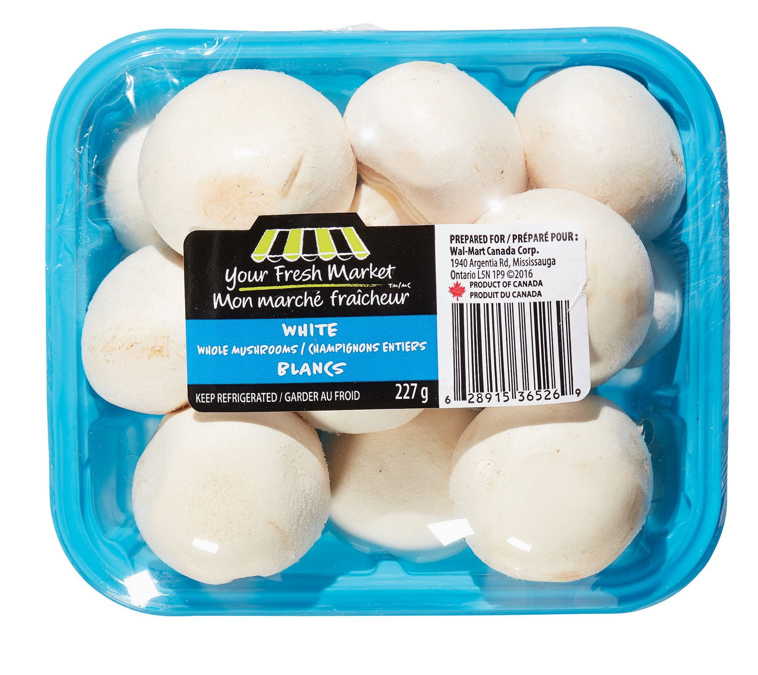 Mushrooms, Whole White, Your Fresh Market Walmart Canada