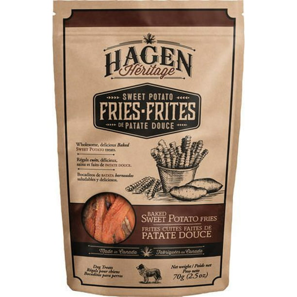 Gâteries pour chiens frites patate douce de Héritage Hagen