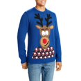 thumbnail image 1 of Pull de Noël lumineux George pour hommes, 1 of 5