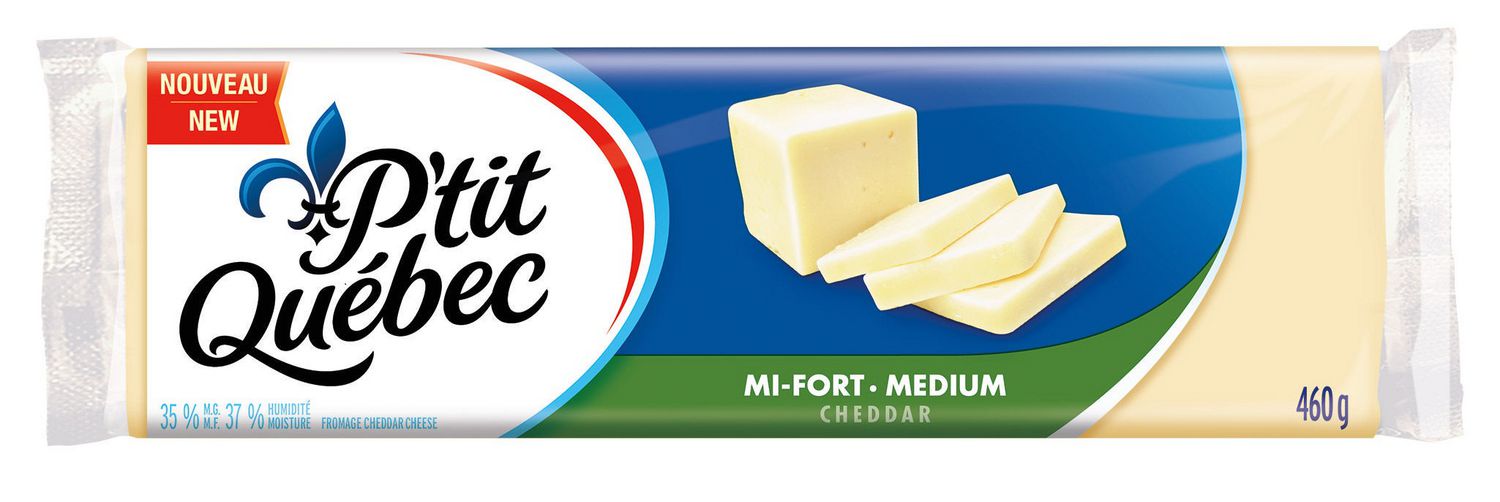 P'tit Quebec Medium White Cheddar Cheese Block Walmart Canada